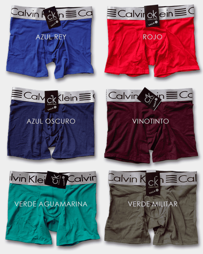 6 BOXER CALVIN KLEIN HOMBRE NR + 6 MEDIAS TOBILLERAS TELA ULTRAFINA